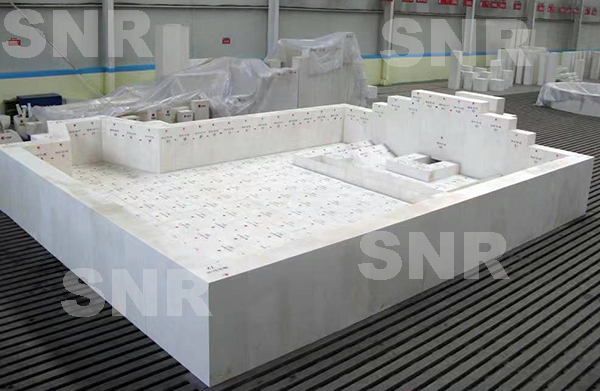 preassembled glass furnace tank