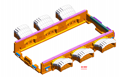 glass burner furnace